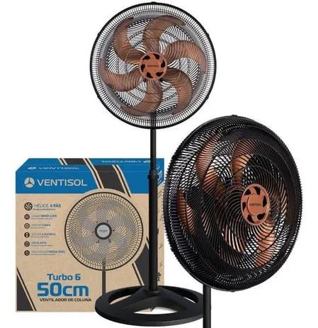 Ventilador OSC Coluna Turbo Premium Bronze