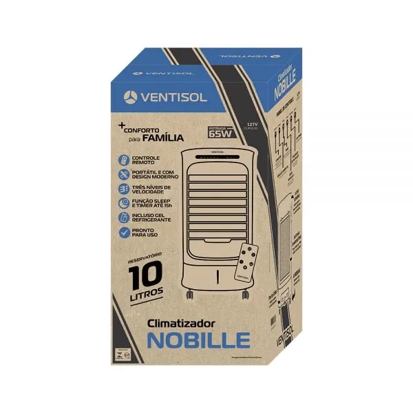 Climatizador de Ar Ventisol Nobille CLM 10 - 10 Litros - Imagem 6